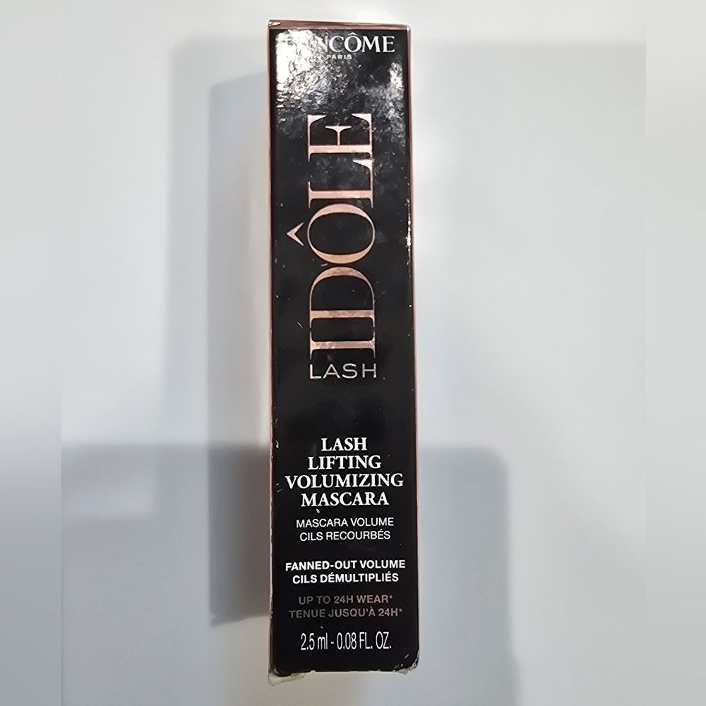 Lancôme Lash Idôle Lash Lifting Volumizing Mascara - Glossy Black Travel Size - Picture 1 of 6